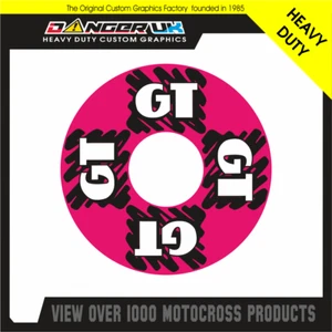 BMX HANDLEBAR THUMB SAVER DONUTS GT PINK - Picture 1 of 1