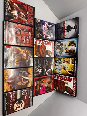 Kung Fu DVD LOT of 13 Martial Arts, Karate, Action Jackie Chan Bruce Lee Tyson - Image 1 of 4