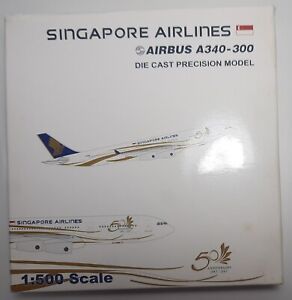 1:200 Star Jets A340-300 Singapore Airlines 50th Anniversary