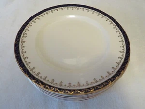 Beautiful Alfred Meakin Bleu de Roi English China 9 5/8 In Dinner Plate  - Picture 1 of 6