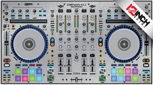 Denon MC7000 Skin brushed silver - Bild 1 von 1