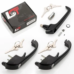 Juego de manijas de puerta delantera izquierda derecha puerta corredera para VW TRANSPORTER III T3 - Imagen 1 de 12