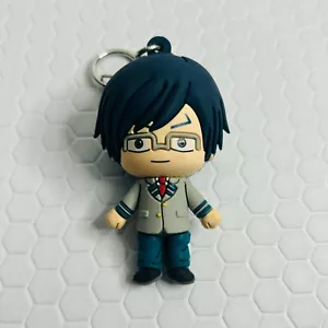 Tenya Iida Keychain My Hero Academia Anime Manga Key Ring Zipper Pull 3 Inch - Picture 1 of 3
