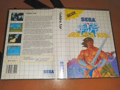 Sega Master System - Golden Axe / MS Game - Image 1 of 3