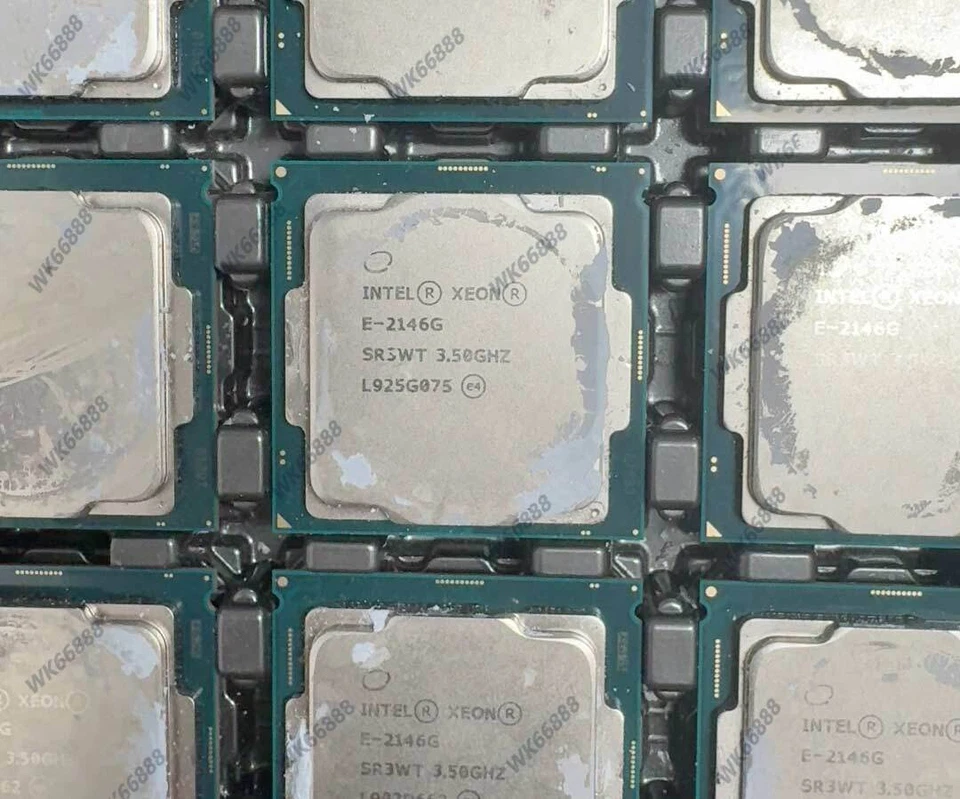 Intel Xeon E-2146G 6 Cores 12 Threads 3.5GHz CPU LGA1151 processor - Image 1 of 1