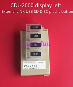 Applicable for CDJ-2000 Function Button LINK USB SD DISC External Plastic Button - Picture 1 of 2
