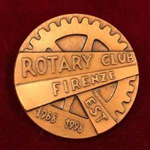 1362 - Medaglia comm. "30 anni dalla fondazione - Rotary Club Firenze (1998)" - Picture 1 of 3