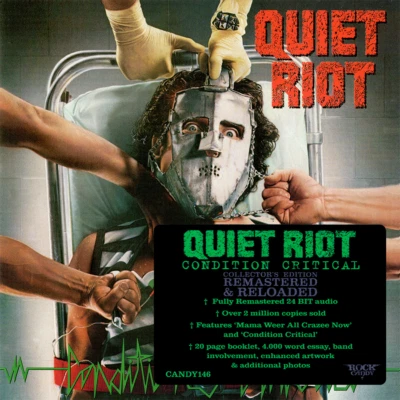 Quiet Riot ~ Condition Critical (1984) CD 2012 Rock Candy Records UK •• NEW •• - Image 1 of 4