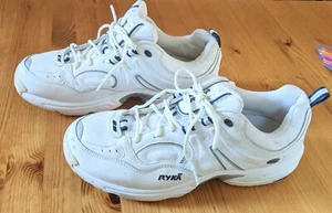 Ryka Nitracel Shoes Women 11W Cross Trainer Leather White - Picture 1 of 13