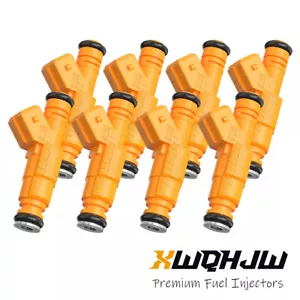 OEM XWQHJW Fuel Injectors Set (8) 0280155710 for Ford Lincoln Mercury 4.6 5.0 V8 - Foto 1 di 11