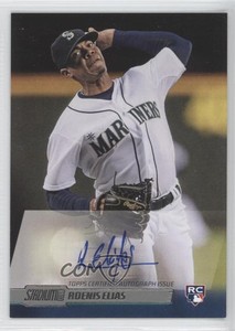 2014 Topps Stadium Club Auto Roenis Elias #SCA-RE Rookie Auto RC