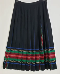 Vintage Warranted to Be a Pendleton Pleated Skirt Women's 100% Wool Size 10 USA - Picture 1 of 15