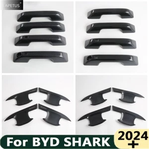 Tirador de puerta de coche manija de puerta captura tazón tapa tapa embellecedores para BYD SHARK 2024 2025 - Imagen 1 de 24