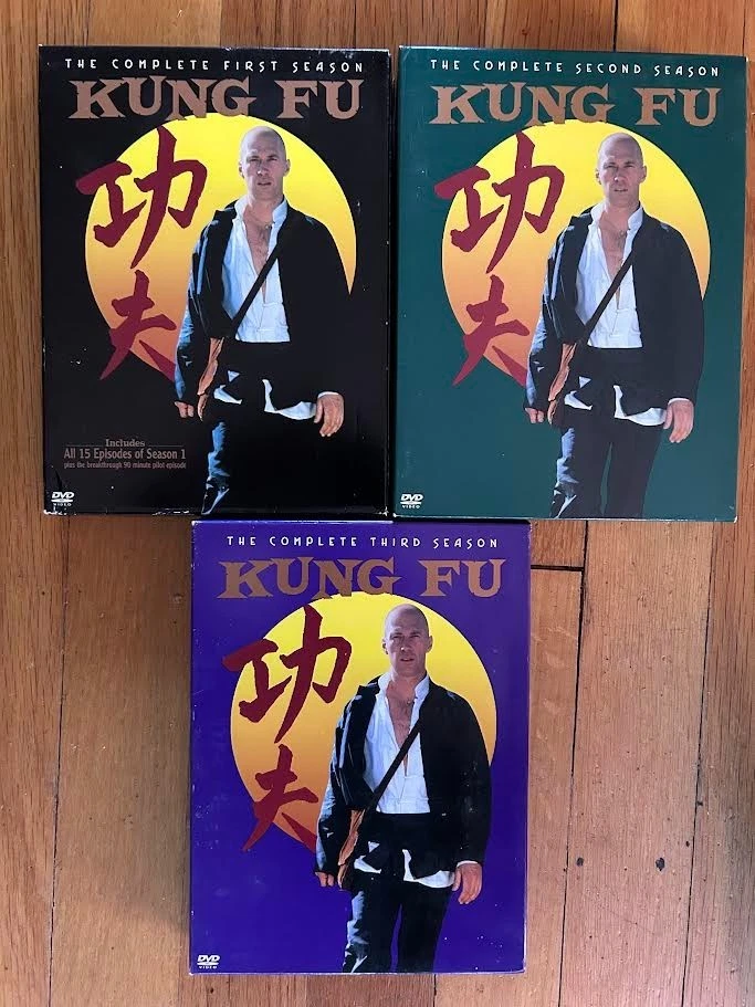 Kung Fu: The Complete Series DVD  Seasons 1-2-3--  David Carradine FREE SHIPPING - Image 1 of 1