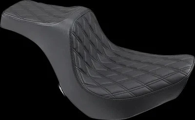 Asiento DS Double Diamond Predator III 2 para Harley Breakout 114 18-20 Foto 1 de 4