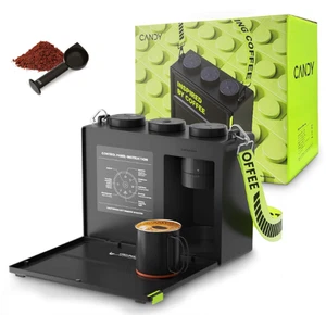 Candy™ Portable Espresso Coffee Maker with Strap 3 in 1 One-Touch Operation - Picture 1 of 9