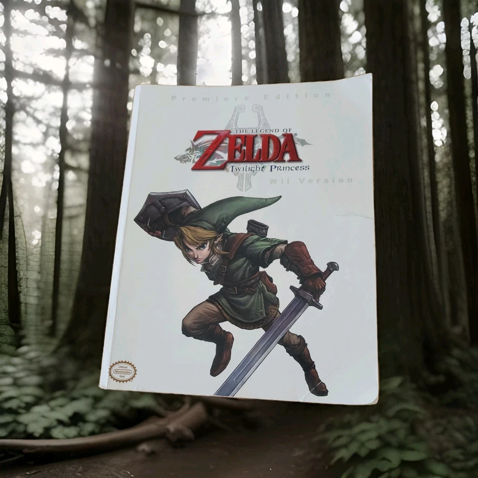 Legend of Zelda Twilight Princess Wii Strategy Guide Premiere Edition No Poster - Image 1 of 3