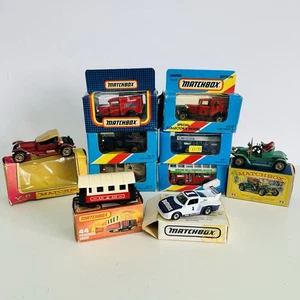 Lote de Trabajo De Colección Matchbox Superrápido Antaño Serie 75 Coche Autobús Tren Lote de Trabajo - Imagen 1 de 7