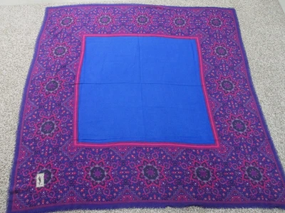 DE COLECCIÓN YVES SAINT LAURENT FOULARDS LANA SEDA BUFANDA CHAL 54" Foto 1 de 4