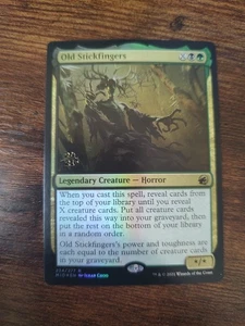 Old Stickfingers Prerelease Cards Foil - Picture 1 of 2