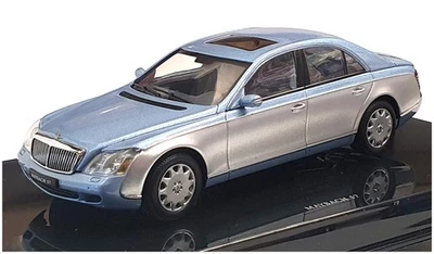 Gateway Autoart 1/43 Scale Diecast B6 696 1955 - Maybach 57 - Blue/Silver - Image 1 of 4
