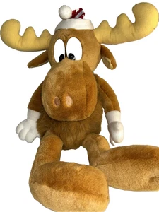 Peluche Macys 1996 Natale Edizione Limitata 24" Rocky Bullwinkle - Foto 1 di 5