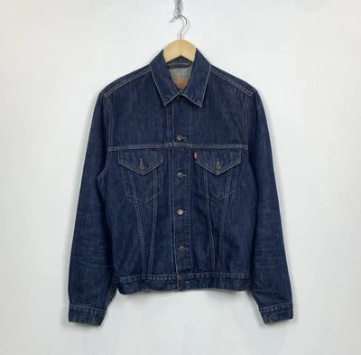 Levi’s Denim Trucker Jacket Women’s Size L Blue USA Buttons Jeans Long Sleeve - image 1 of 4