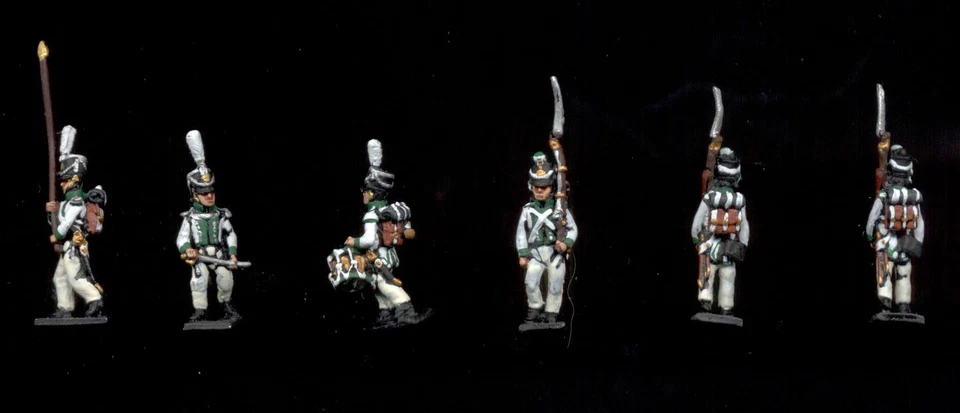 15mm painted miniatures Saxonian Line Inf. lot#1 - Image 1 of 1