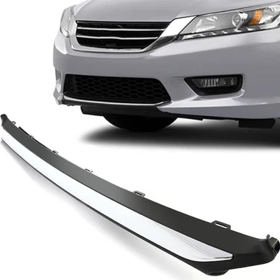 Front Bumper Lower Valance Molding Trim For 2013-2015 Honda Accord Sedan Zdtgkfd - Image 1 of 4