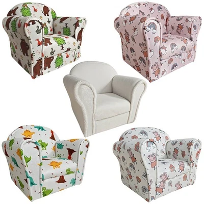 The Gruffalo, Peppa Pig, Dinosaur, White Themed Mini Armchair / Sofa 2 - 6 years - Image 1 of 4