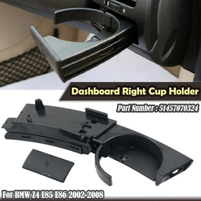 Front Dashboard Passenger Right Vent Cup Holder For BMW Z4 E85 E86 2002-08 2004 - Image 1 of 4