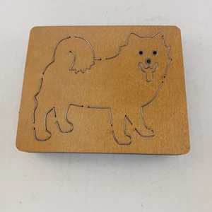 Dog Husky Pet Animal Ellison Educational Equipment Accucut Wood Dies - 6"x5"  - Picture 1 of 3