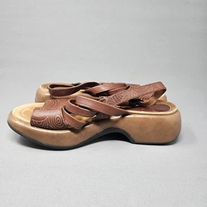 Dansko Damen-Sandalen Größe EU 38 / US 7,5 hellbraun Leder offene Zehenpartie - Bild 1 von 10