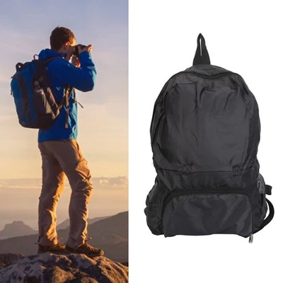 Mochila Plegable 2 en 1 Ligera Impermeable Viaje Plegable Mochila para Caminar Foto 1 de 4