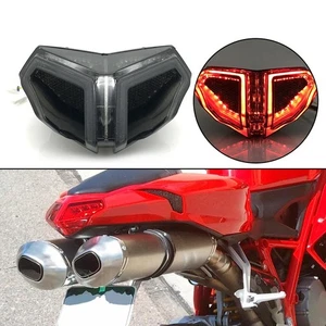 LED Rear Tail Brake Turn Signal Light Replacement for Ducati 848 1098 1198 - Picture 1 of 14