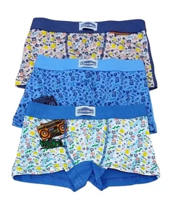 Gruppo 3 boxer in cotone elasticizzato bambino Gasolino U3792 - Picture 1 of 1