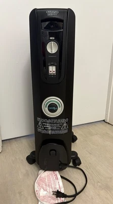 DeLonghi oil filled radiator heater EW7707CB-6A SafeHeat in Excellent Condition - Image 1 of 4