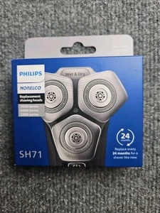 Phillips Norelco Replacemnt Shaving Heads SH71 3-Pack Brand New (A) - Picture 1 of 5