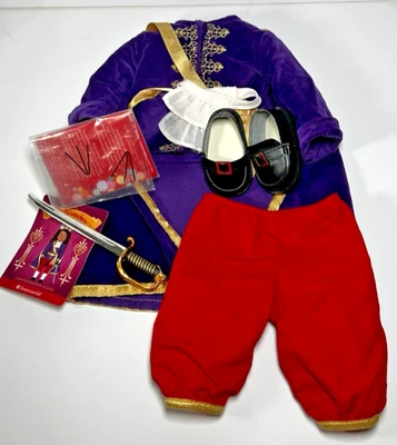 American Girl Nutcracker Mouse King Outfit -Missing Mouse King Crown & Socks - Image 1 of 4