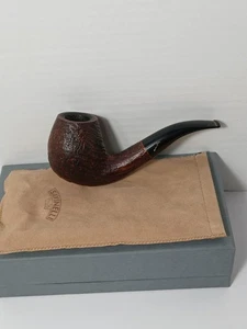 Savinelli Autografo Grado 5 Sabbiato Piegato Biliardo 6mm Italia Pipa con Scatola FTZ - Foto 1 di 20