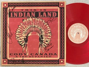 CODY KANADA Dies ist indisches Land 2X LP rotes Wachs SIGNIERT Kreuz kanadisches Ragweed fast neuwertig - Bild 1 von 2