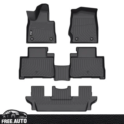 Alfombrillas para Lincoln Aviator 20-25 6 asientos para todo tipo de clima alfombrillas TPE 4 PIEZAS Foto 1 de 4