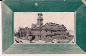Real Photo The Town Hall Sydney Australia Postcard - Picture 1 of 1