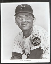 1973 BUD HARRELSON NEW YORK METS 8X10 WIRE PRESS PHOTO VERY RARE