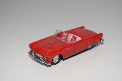 A41 1:43 MATCHBOX DINKY COLLECTION FORD THUNDERBIRD CABRIO ROSSO OTTIME CONDI... - Immagine 1 di 4