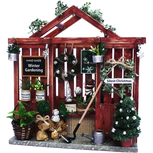 8430 Billy Handmade Dollhouse Christmas Garden House - Imagen 1 de 3