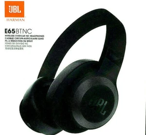 JBL E65 Bluetooth Over-Ear Auriculares negro/azul/blanco ⭐ Cancelación activa de ruido - Imagen 1 de 4