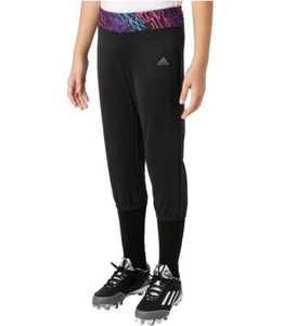 NWT adidas Girls' Sz Medium Destiny Printed Softball Pants - Picture 1 of 7