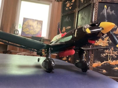 VINTAGE STUKA COX GAS POWERED AIRPLANE THIMBLE DRONE JU-87 - Image 1 of 4