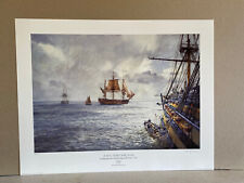 Nelson era Age of Sail Naval art print HMS Duke William Geoff Hunt